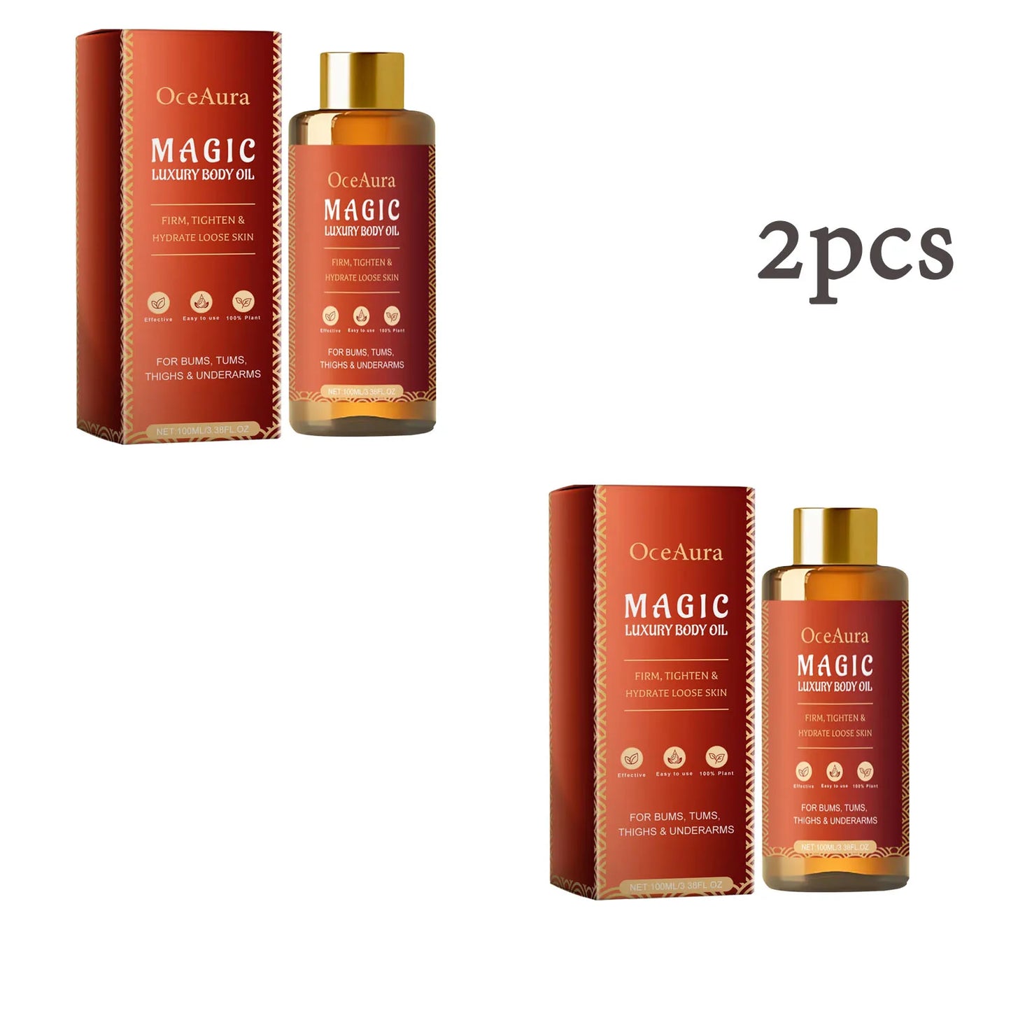 Body Firming Oil Deep Moisturizing Improve Sagging Skin Tightening Increase Elasticity Nourishing Magic Luxury Body Care 100ml