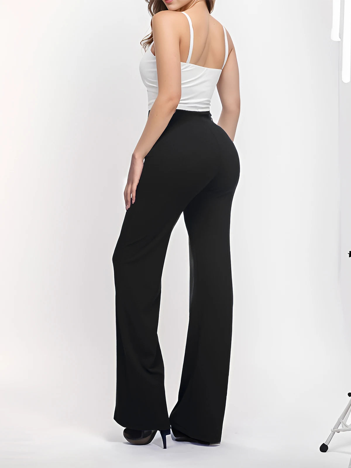 Women's High Waist Dress Pants Trouser  women clothes  elegante