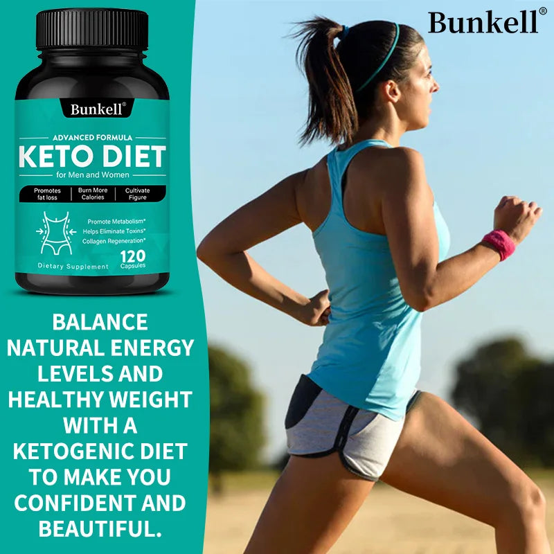Keto Diet Supplement - for Men and Women - Anti-inflammatory, Antioxidant, Boost Metabolism,  Balance Energy Levels - Non-GMO