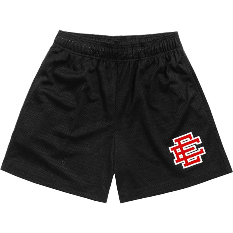 Eric Emanuel Basic Short NEW YORK CITY SKYLINE men's casual shorts fitness sports pants summer gym workout mesh shorts