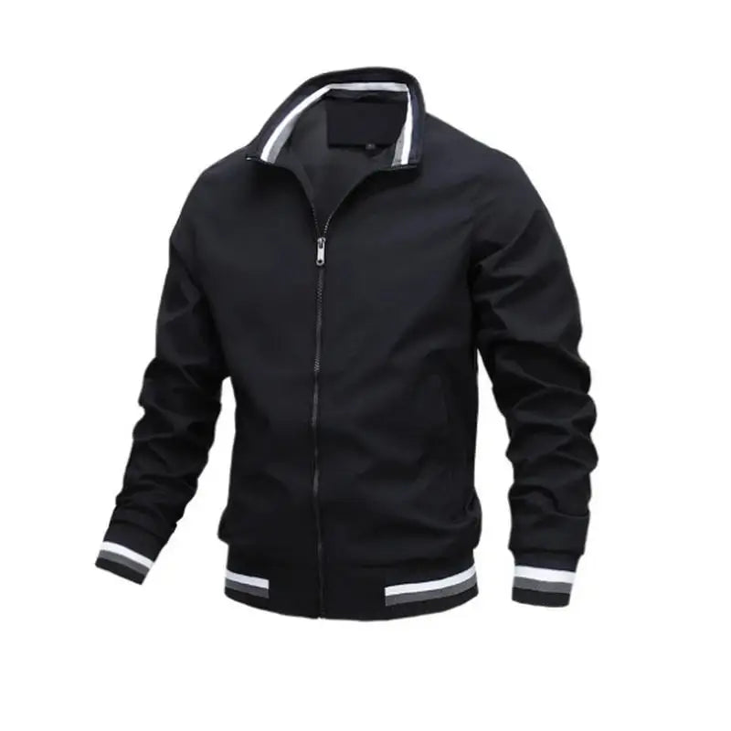 Men Windbreaker Jacket White Casual Jacket Fashion Men Outdoor Waterproof Sports Coat Spring Summer Bomber jacket Men Clothing