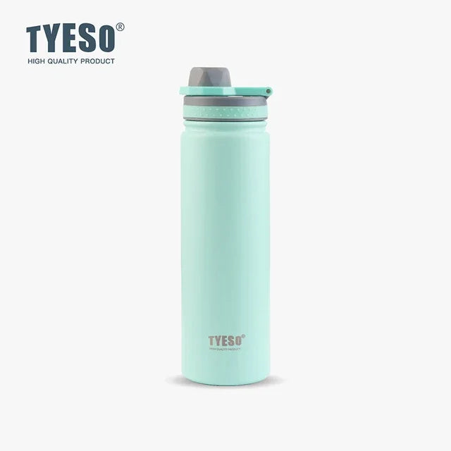 Tyeso 530/750ML Thermos Bottle Stainless Steel Flask Travel Bottle Insulated Hot Cold Water Sport Thermal Cup Mug Vacuum Cup