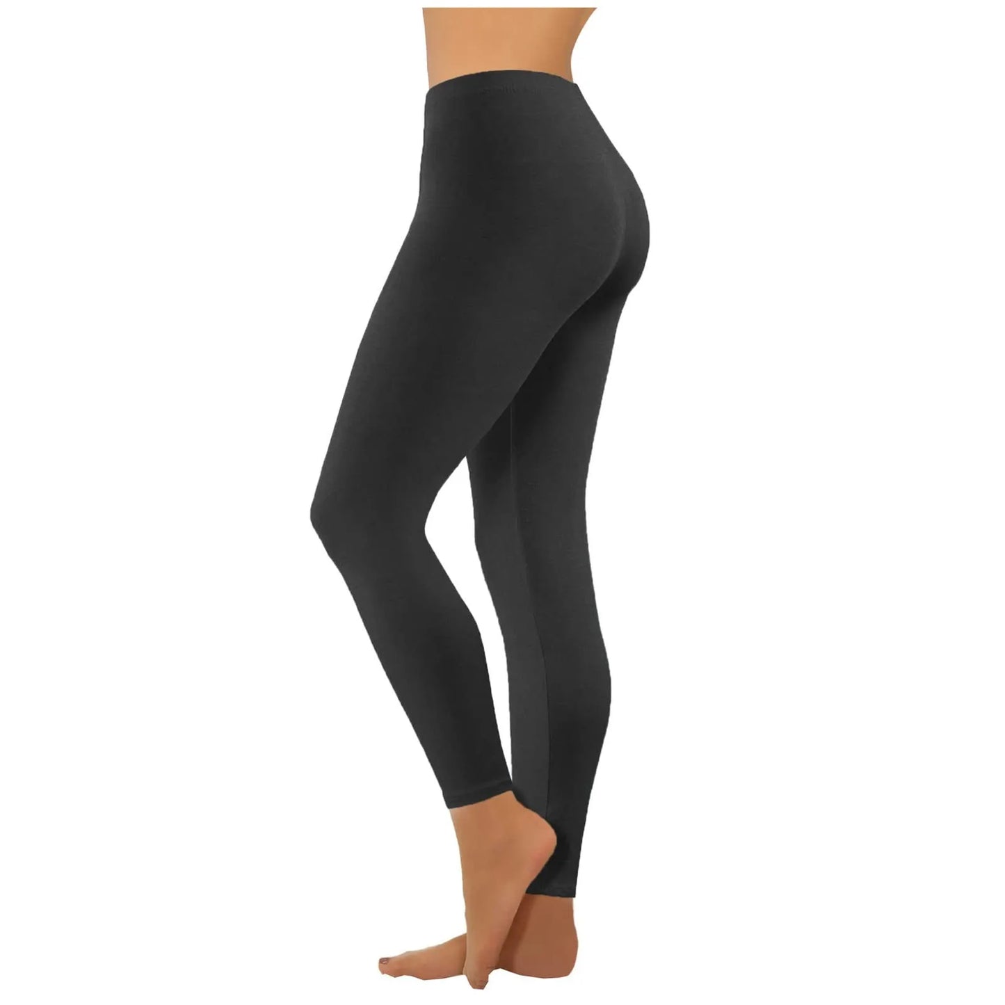 Women'S Low-Rise Slim-Fit Nine-Point Leggings Casual Hip Lift Yoga Pants
