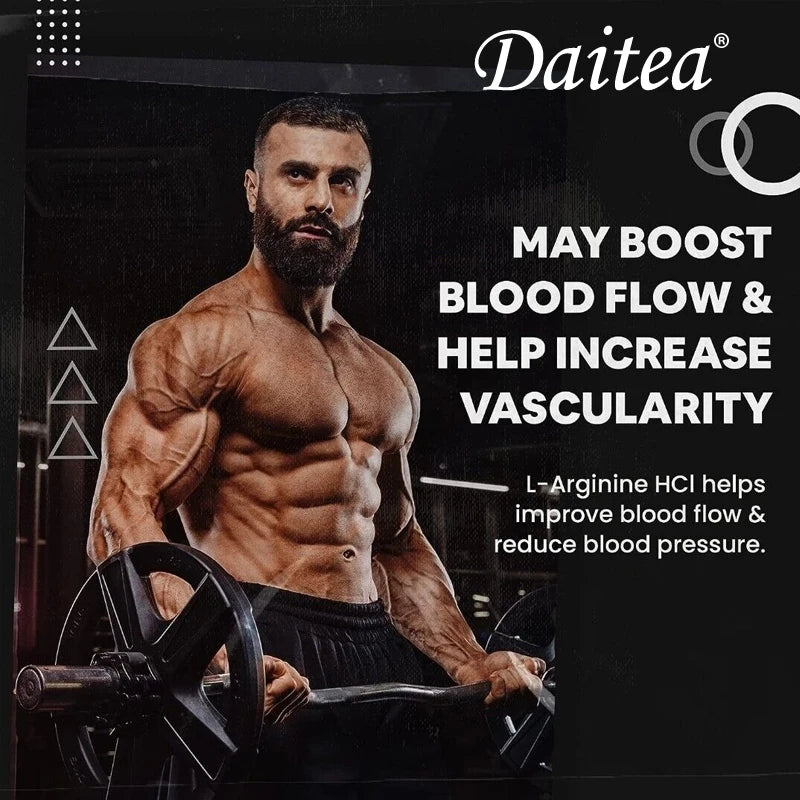 Male Strength Supplement - Contains Vitamins and Minerals to Support Male Energy, Muscle Mass and Blood Flow, 120 Capsules