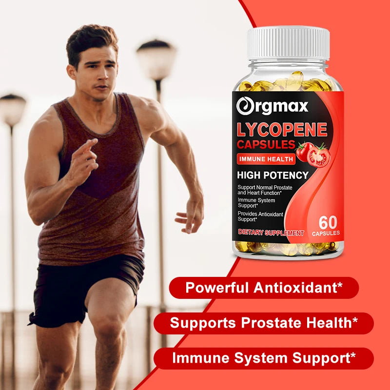 Lycopene Capsules Tomato Powerful Antioxidant Support Prostate Health 120 Capsules