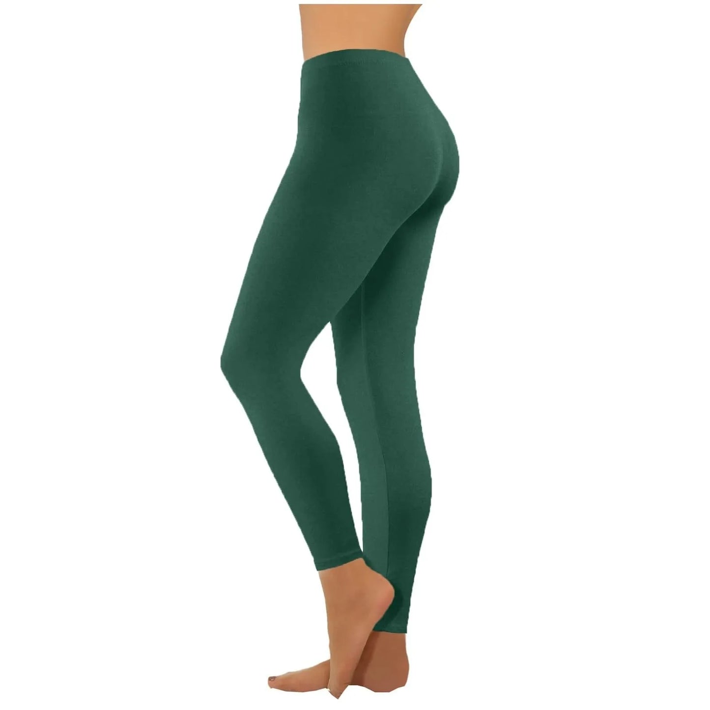 Women'S Low-Rise Slim-Fit Nine-Point Leggings Casual Hip Lift Yoga Pants