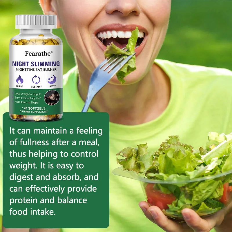 Night Fat Burning, Sleep and Weight Management, Eliminate Belly Fat, Promote Energy Metabolism, Suitable for Both Men and Women