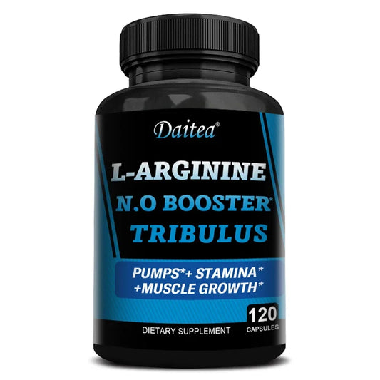 Male Strength Supplement - Contains Vitamins and Minerals to Support Male Energy, Muscle Mass and Blood Flow, 120 Capsules