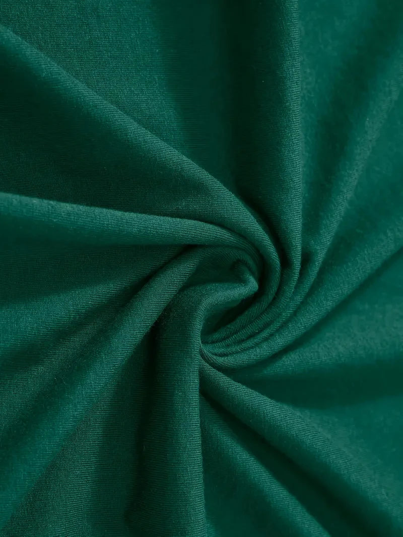 Men's summer 100% pure cotton fashionable casual loose sports yin-yang tree pattern print round neck short sleeved T-shirt top